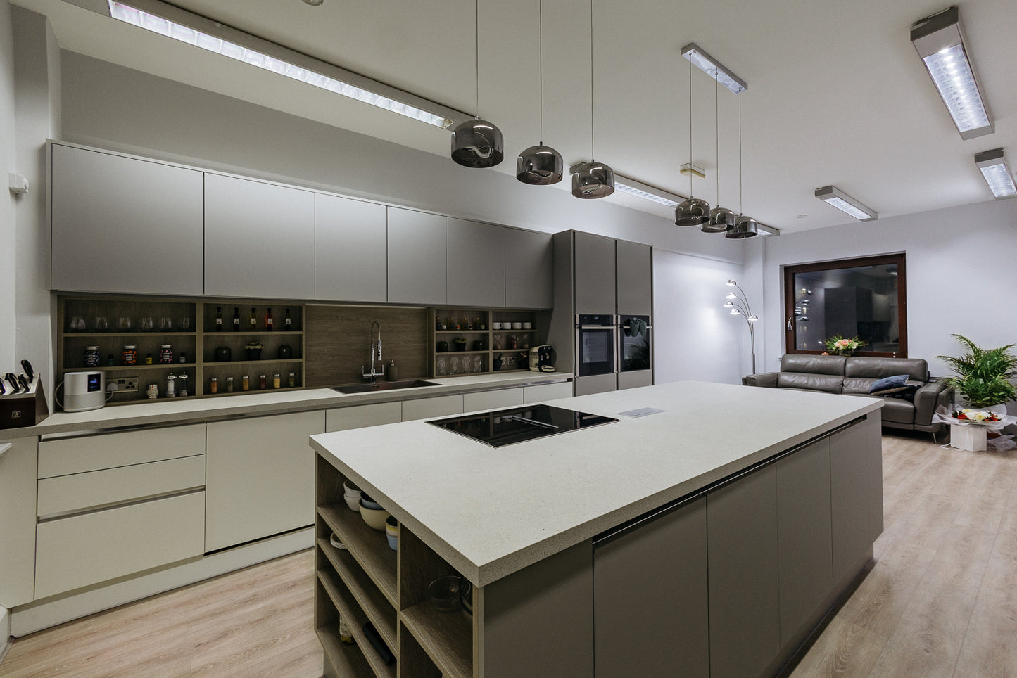 kitchen studio for hire, open plan
