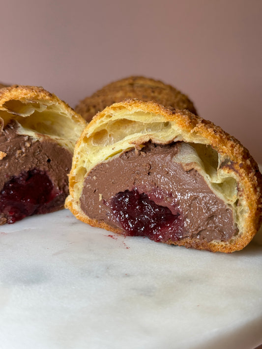 Chocolate Berry Choux