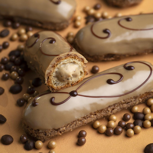COFFEE CUSTARD ECLAIR - XL SIZE